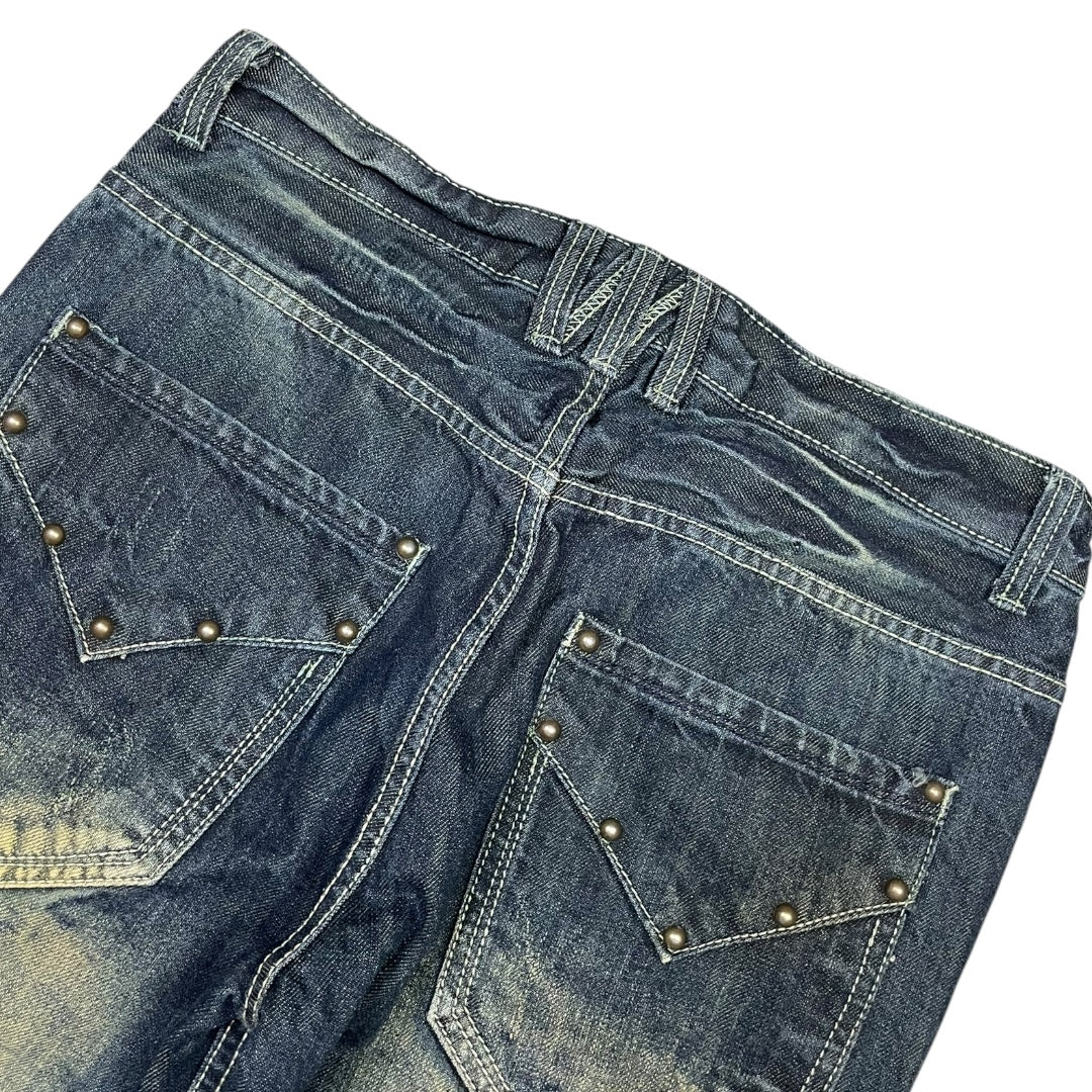 2000‘s Japanese Baggy/Straight Archive Jeans *very rare 30x32 - Lennys Vintage