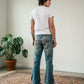 2000's Japanese Bootcut/Flared Jeans *rare 32x32 (M) - Lennys Vintage