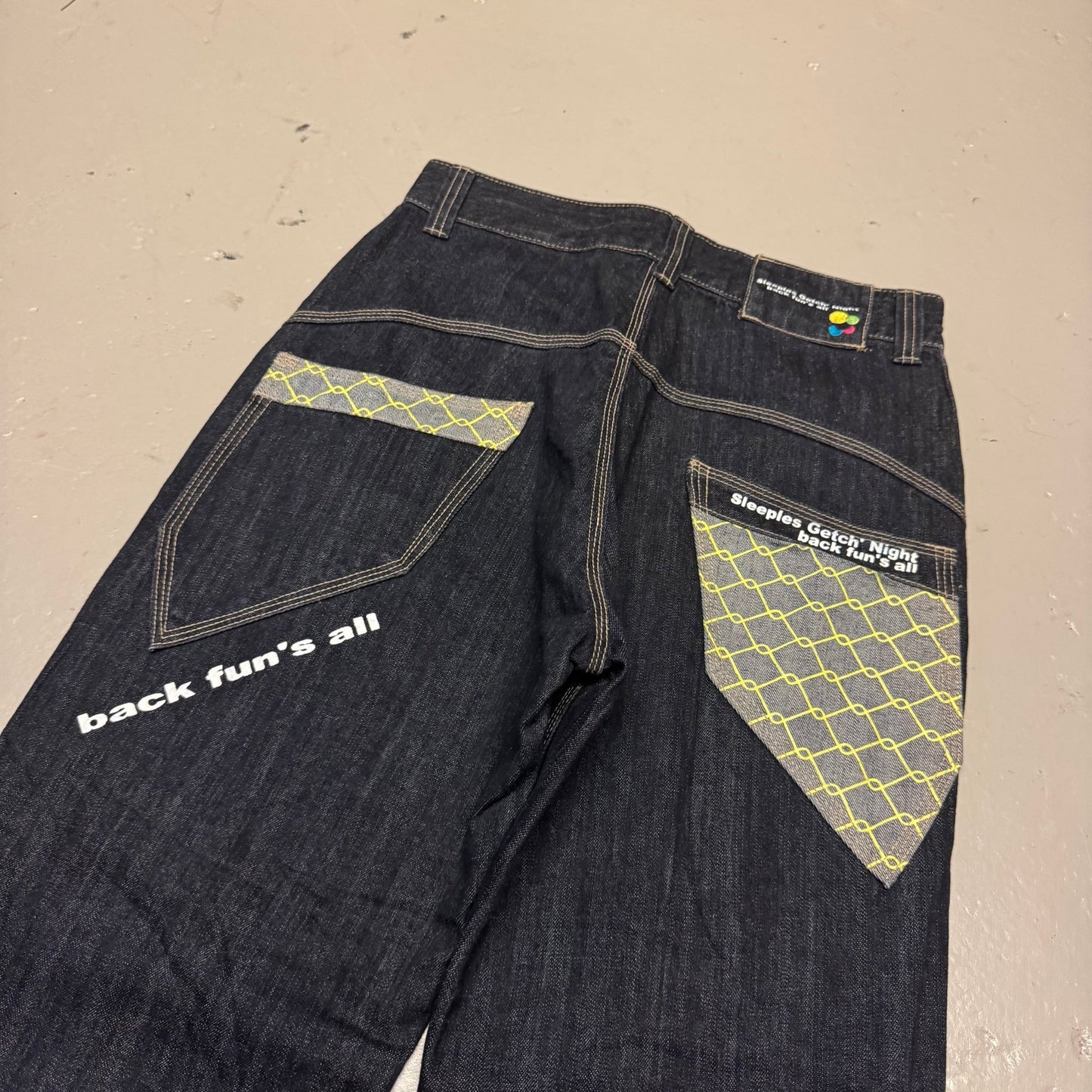 2000‘s JDBLM Hip Hop Baggy Jeans *rare 30x33 - Lennys Vintage