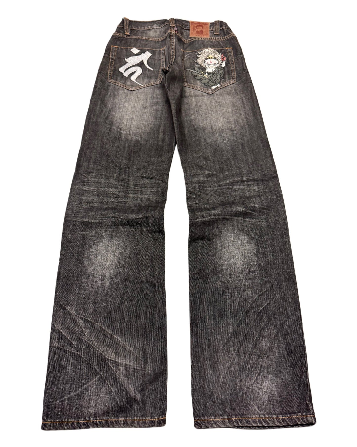 2000‘s Jizo Japanese Archive Baggy Jeans *very rare 26x32 - Lennys Vintage