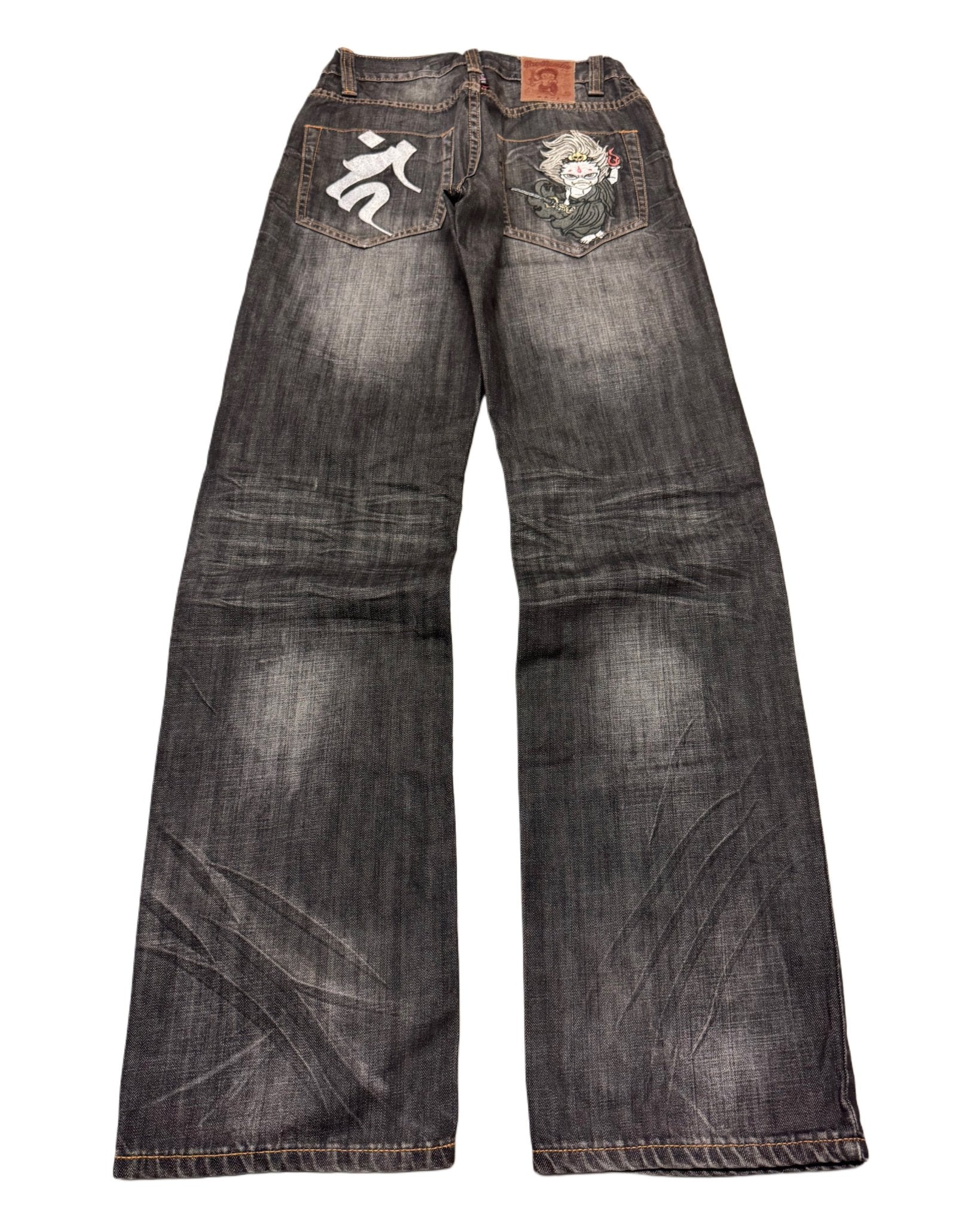 2000‘s Jizo Japanese Archive Baggy Jeans *very rare 26x32 - Lennys Vintage