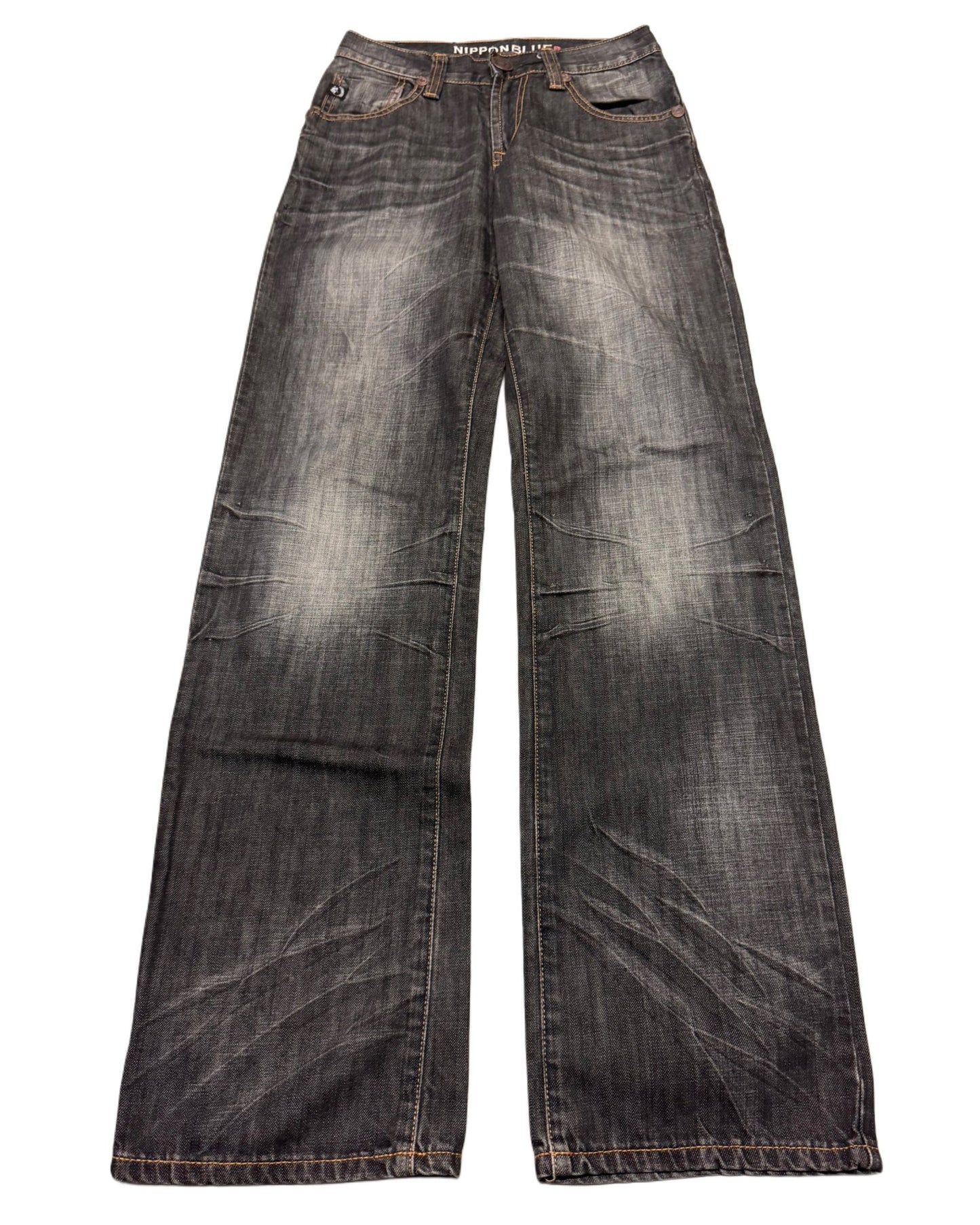 2000‘s Jizo Japanese Archive Baggy Jeans *very rare 26x32 - Lennys Vintage