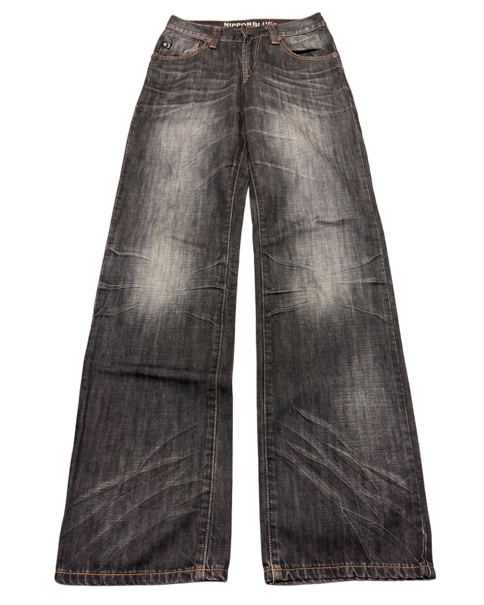 2000‘s Jizo Japanese Archive Baggy Jeans *very rare 26x32 - Lennys Vintage