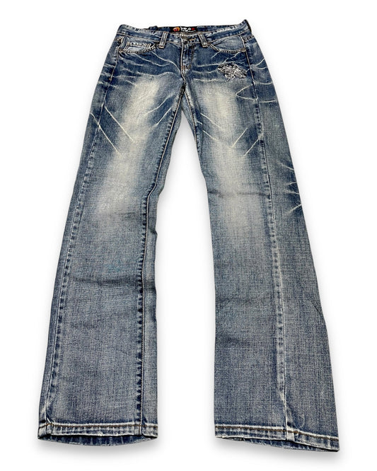 2000’s Jizo Japanese Archive Straight Jeans *very rare 28x20 - Lennys Vintage