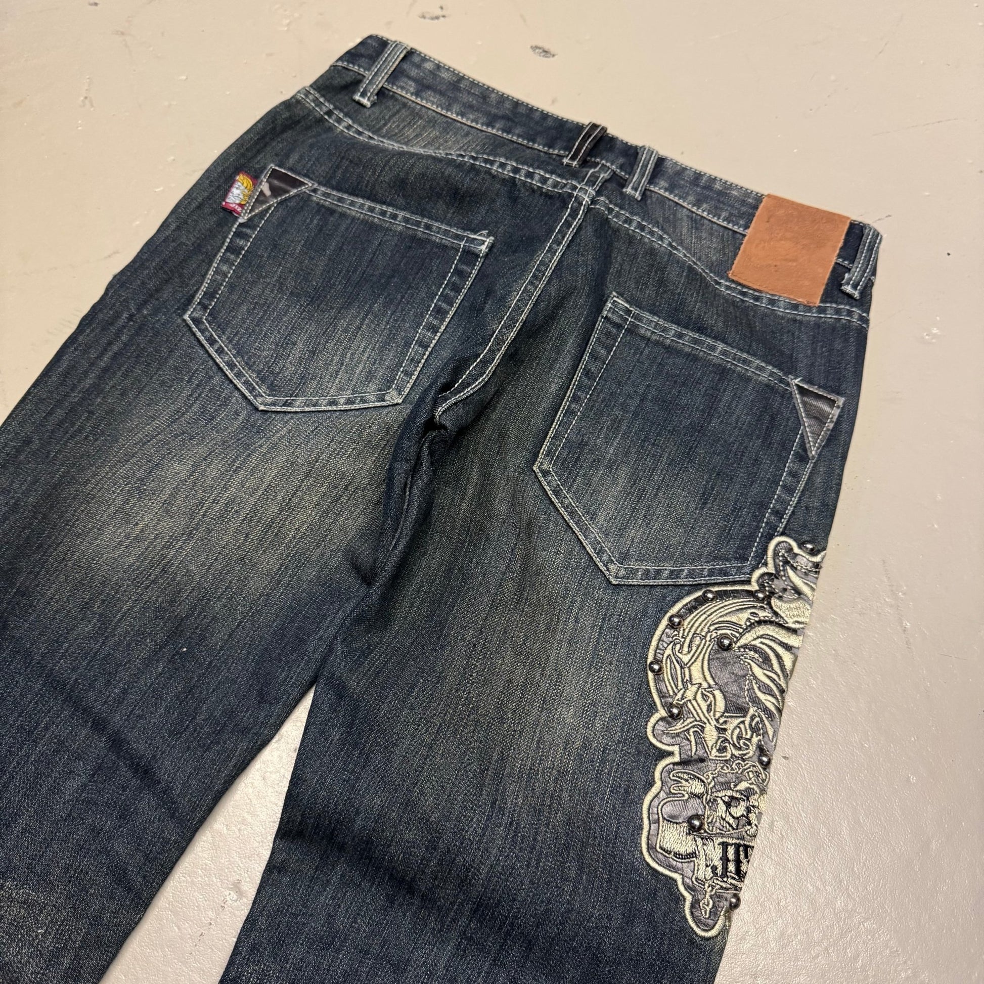 2000‘s Jizo Japanese Vintage Jeans *selten 30x30 - Lennys Vintage