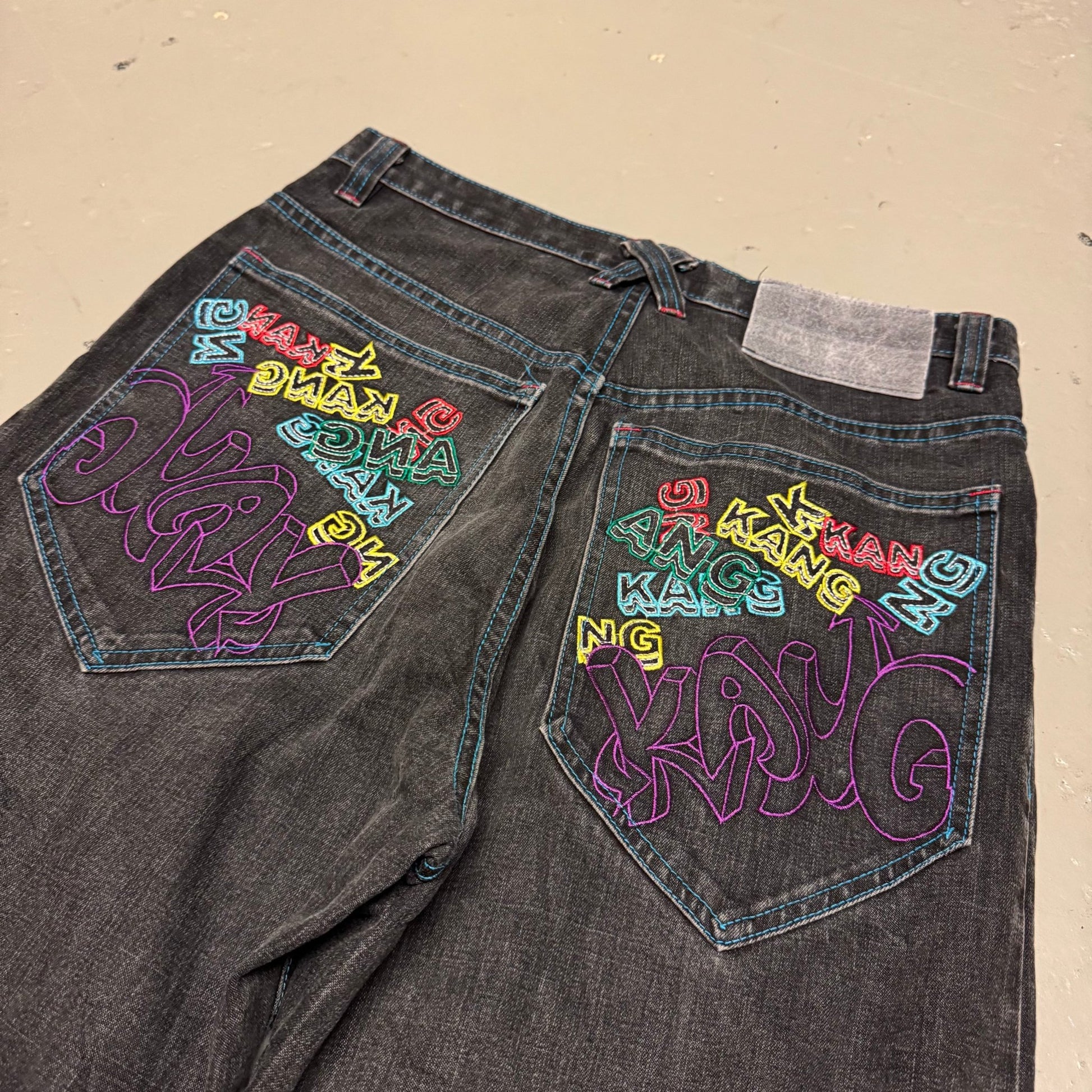 2000‘s Kang Hip Hop Baggy Jeans 30x34 - Lennys Vintage