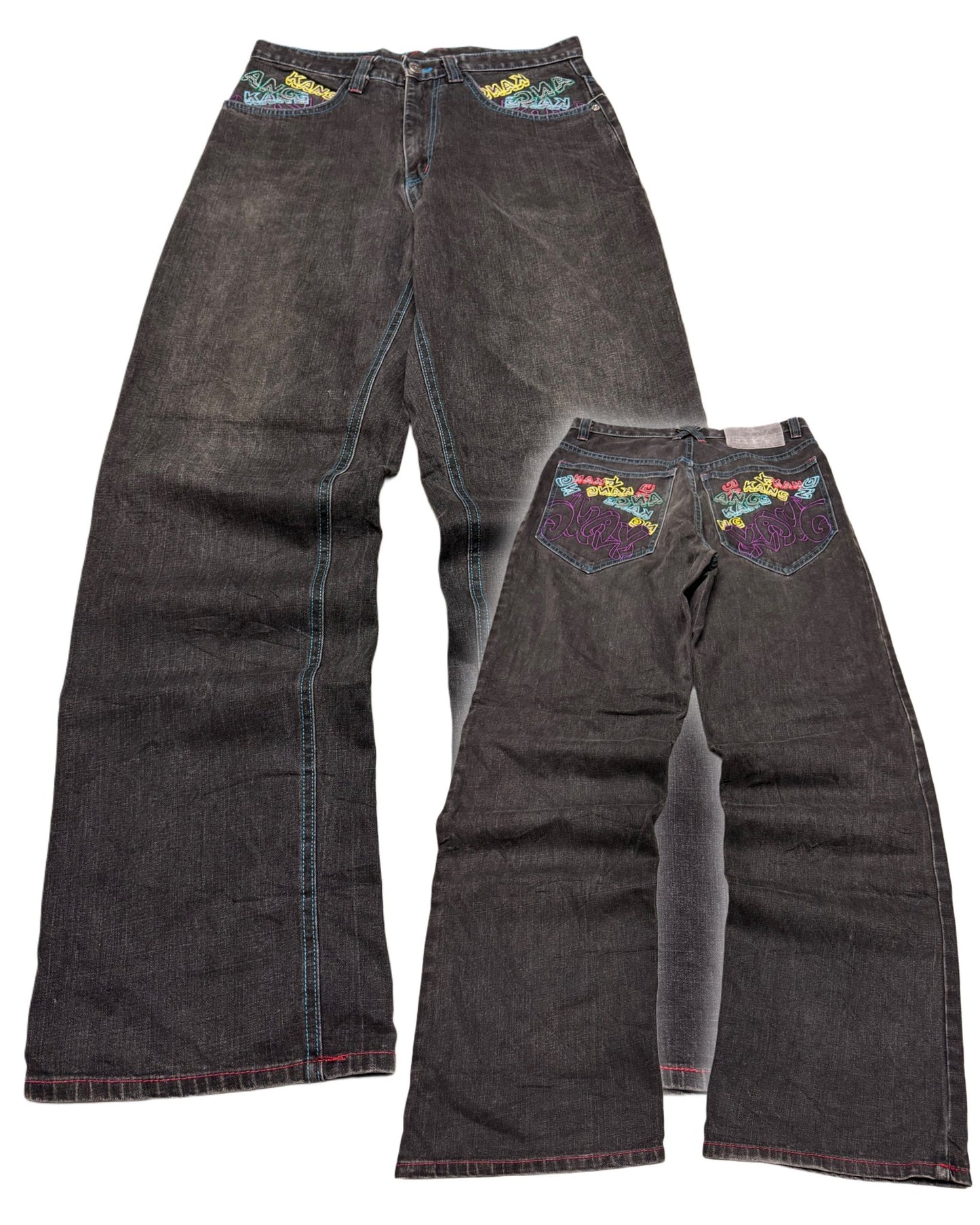 2000‘s Kang Hip Hop Baggy Jeans 30x34 - Lennys Vintage