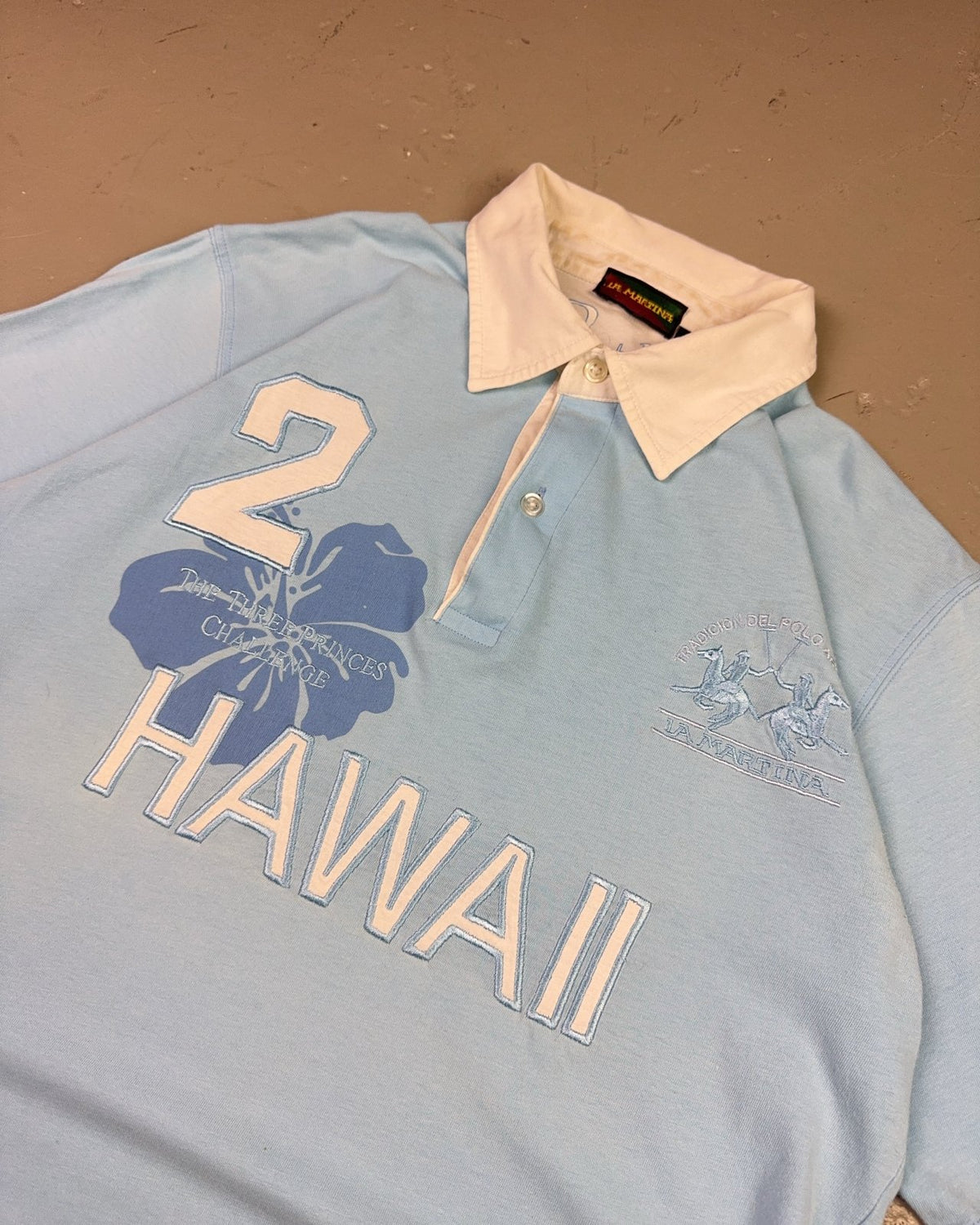 2000's La Martina Hawaii Polo Shirt *rare (L) - Lennys Vintage