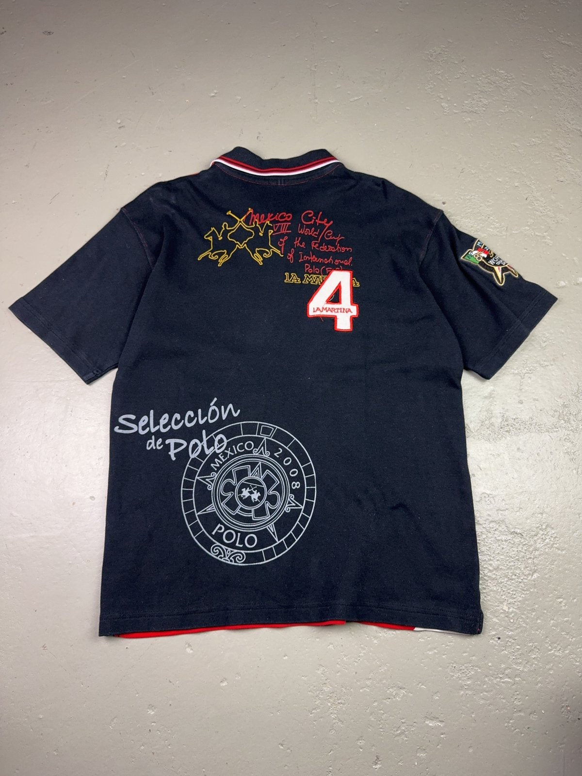2000's La Martina Polo Shirt *rare (L) - Lennys Vintage