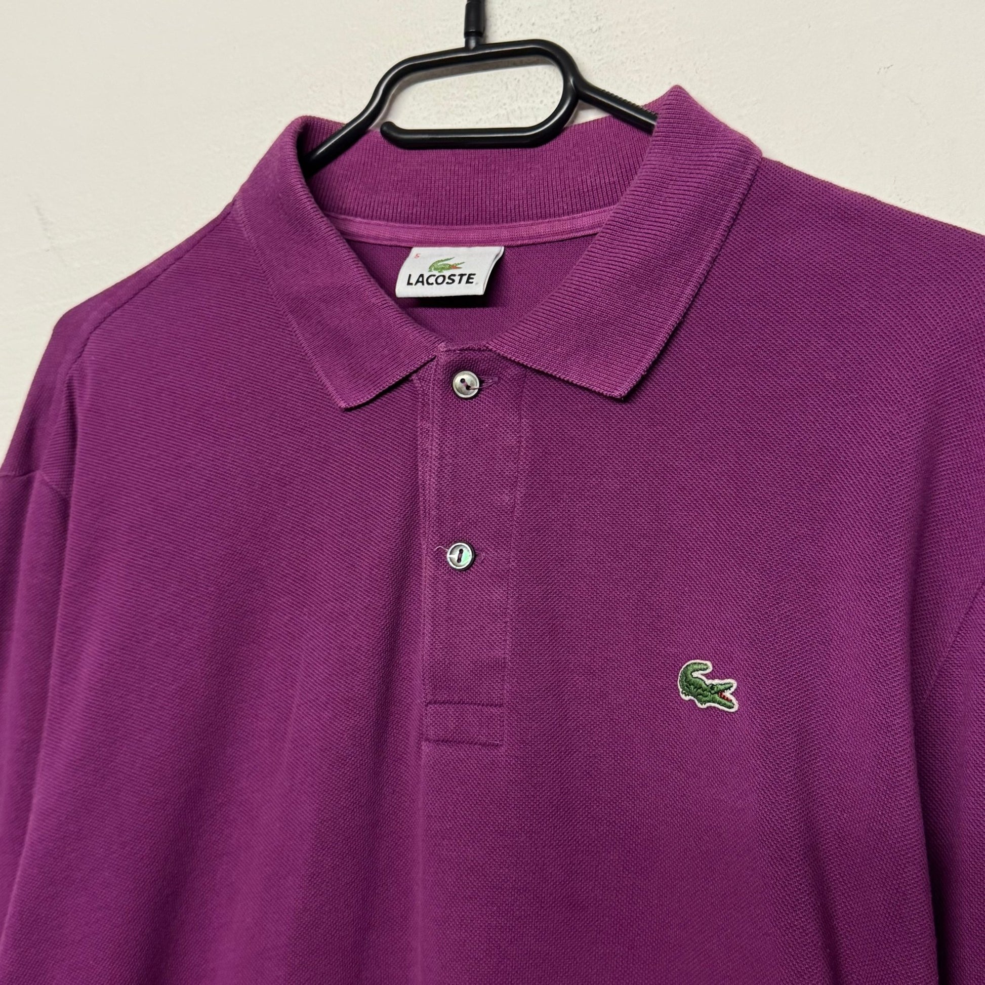 2000‘s Lacoste Polo Longsleeve (M) - Lennys Vintage