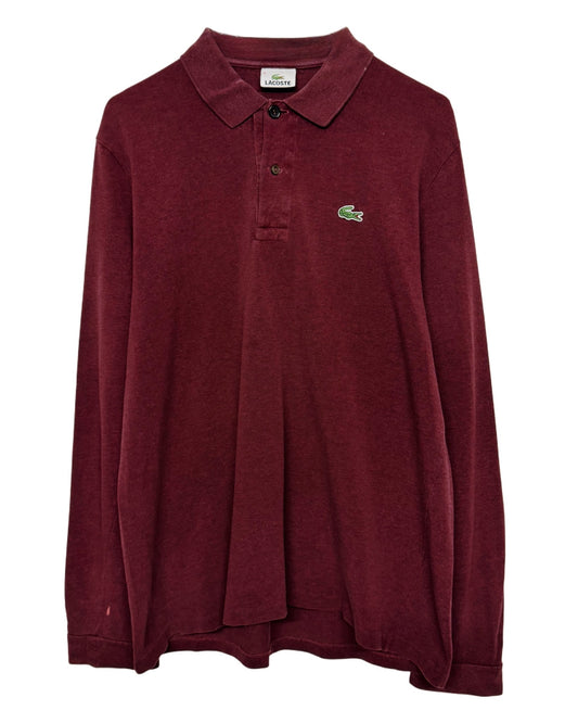 2000‘s Lacoste Polo Longsleeve (M) - Lennys Vintage