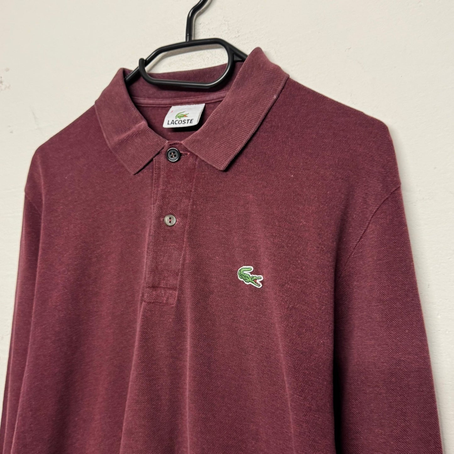 2000‘s Lacoste Polo Longsleeve (M) - Lennys Vintage