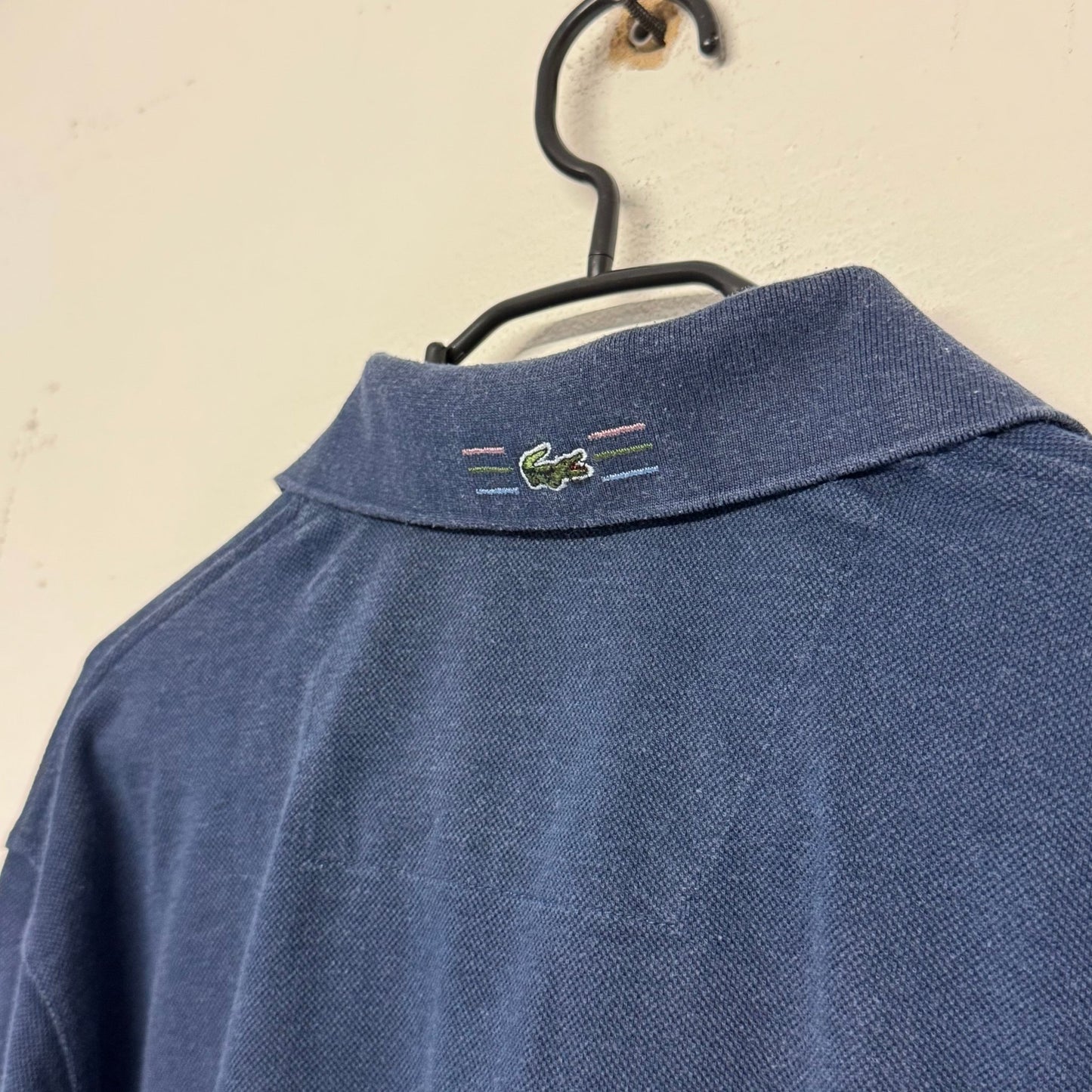 2000‘s Lacoste Polo Longsleeve made in France *rare (S) - Lennys Vintage