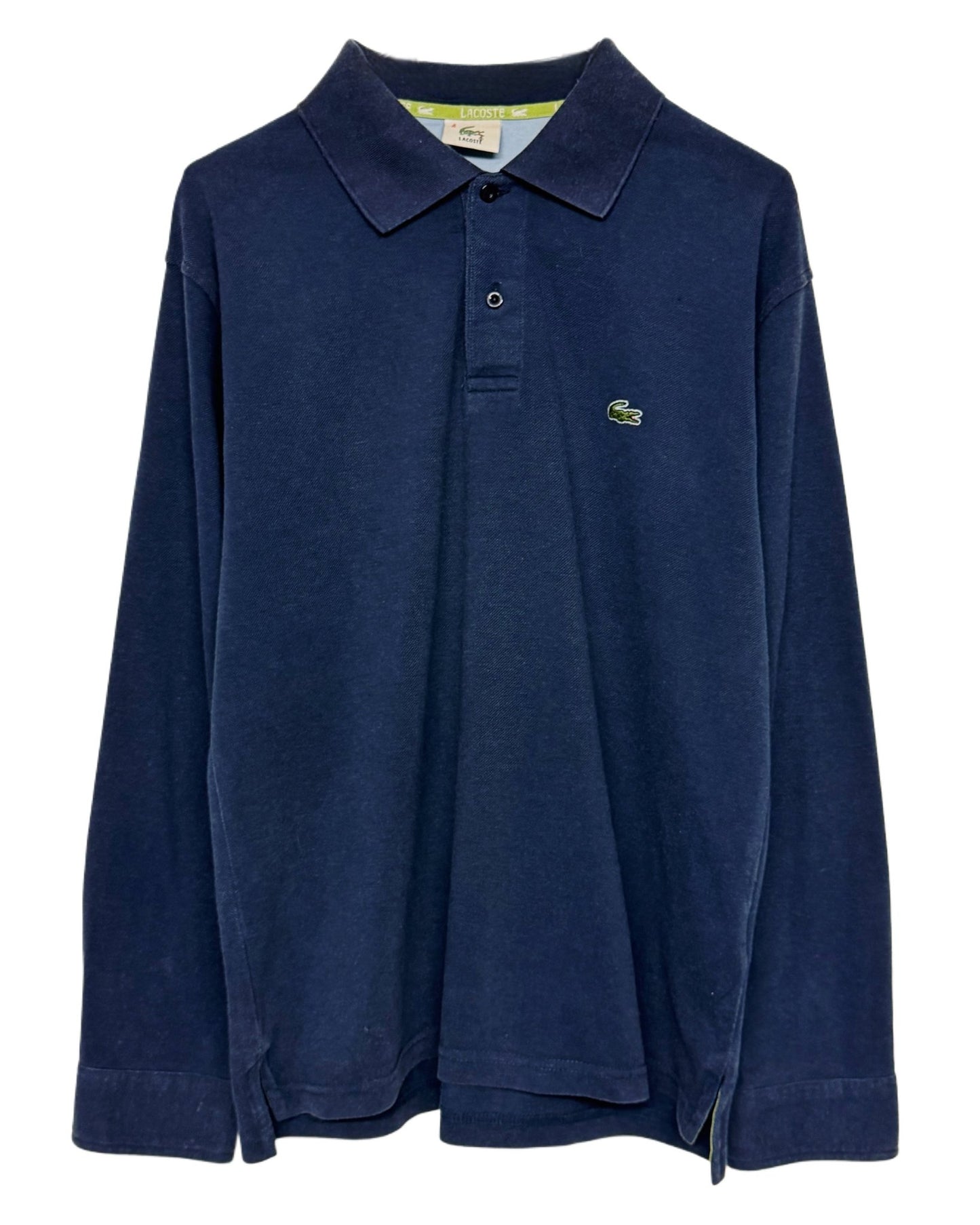 2000‘s Lacoste Polo Longsleeve made in France *rare (S) - Lennys Vintage
