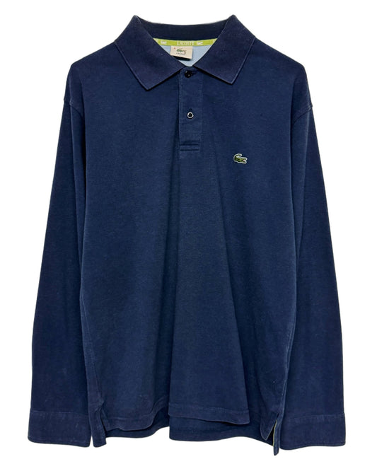 2000‘s Lacoste Polo Longsleeve made in France *rare (S) - Lennys Vintage