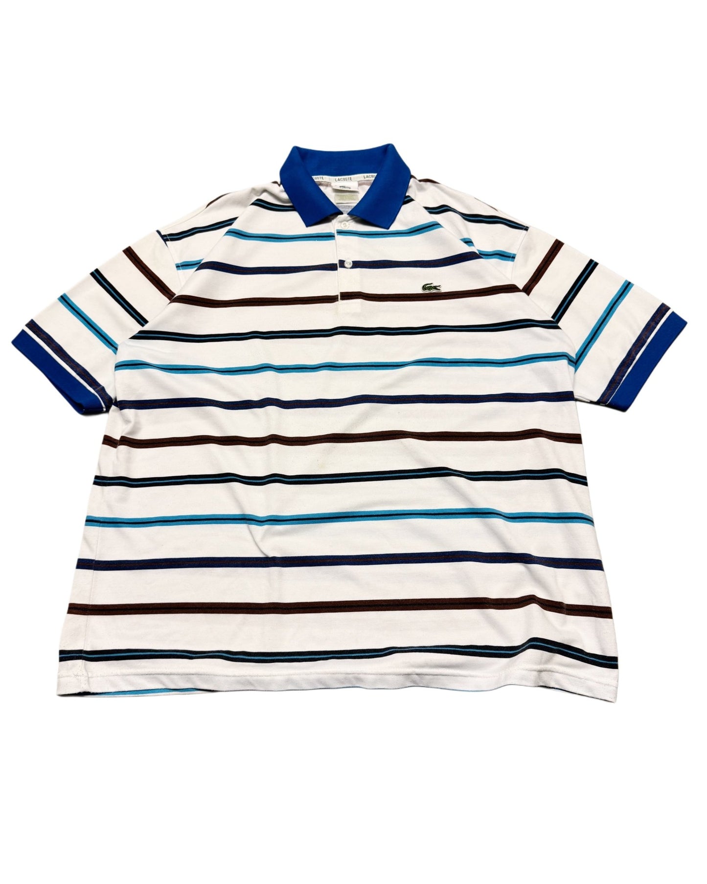 2000‘s Lacoste Polo Shirt made in France *rare (XL) - Lennys Vintage