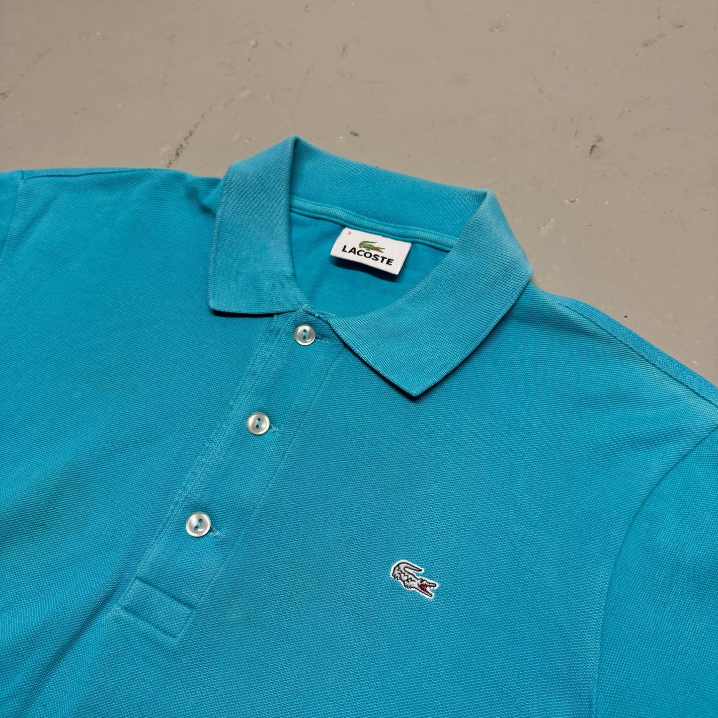 2000‘s Lacoste Polo Shirt (S) - Lennys Vintage