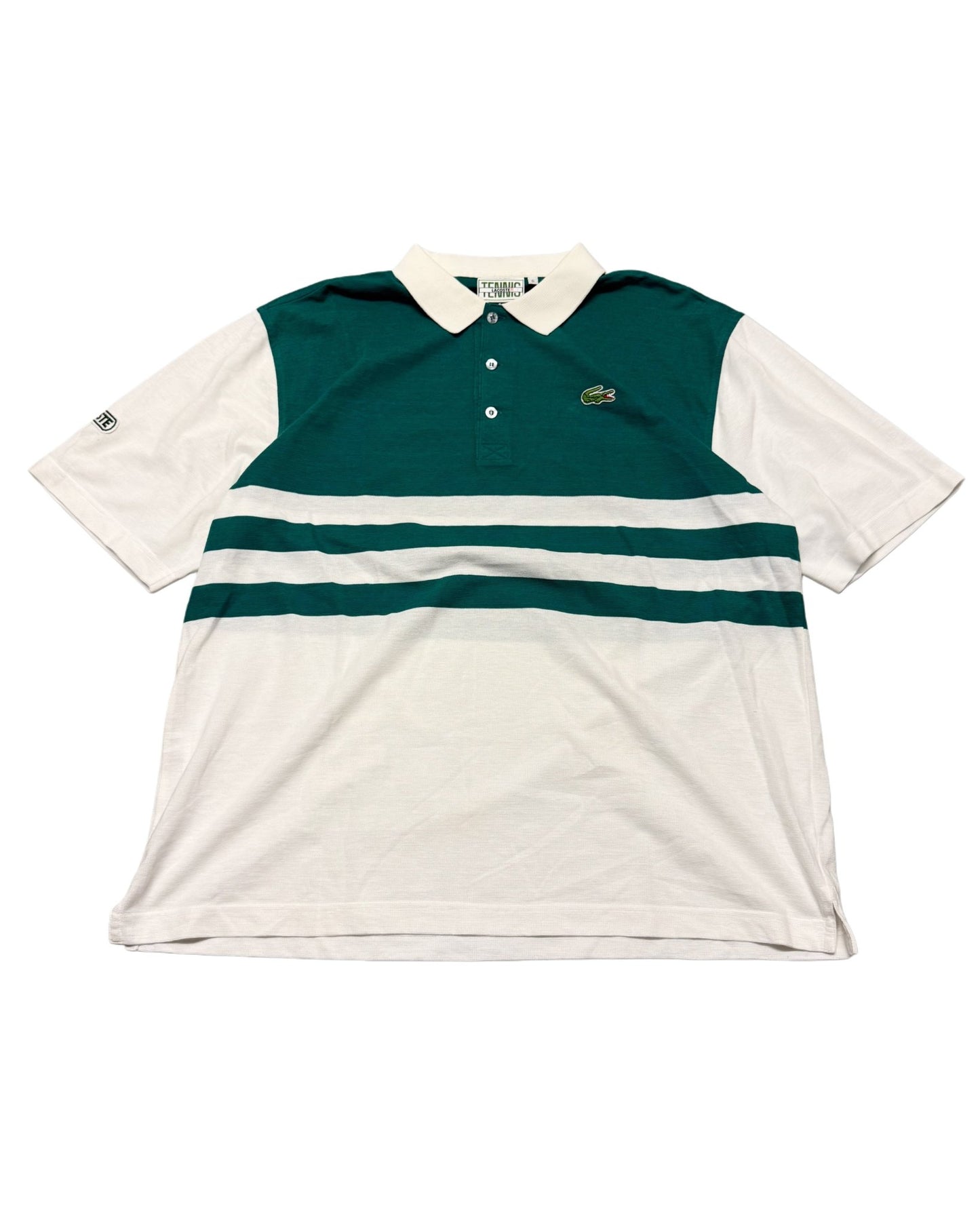 2000‘s Lacoste Tennis Polo Shirt *rare (XL) - Lennys Vintage