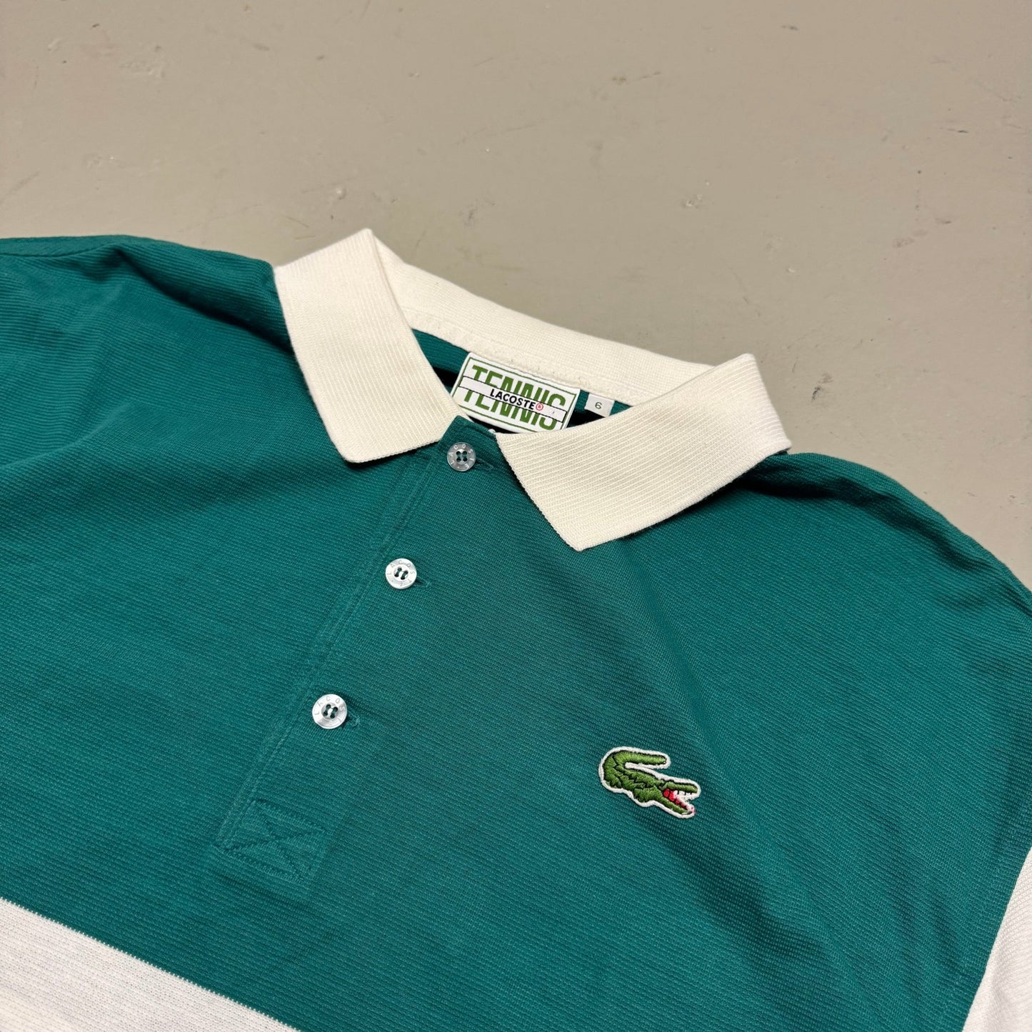 2000‘s Lacoste Tennis Polo Shirt *rare (XL) - Lennys Vintage