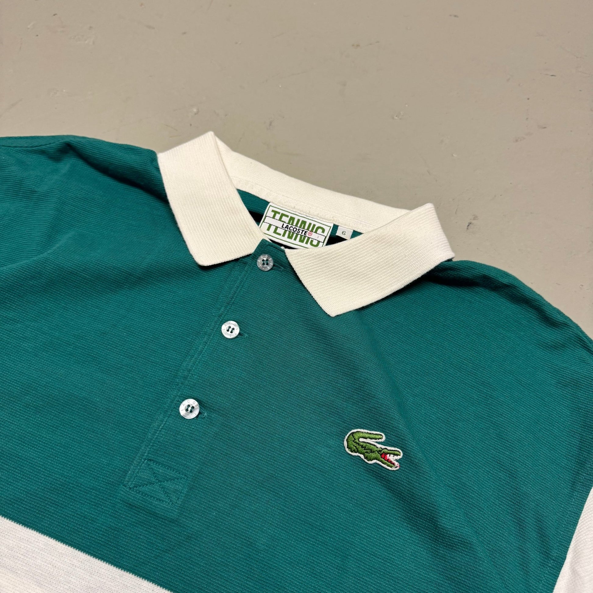 2000‘s Lacoste Tennis Polo Shirt *rare (XL) - Lennys Vintage