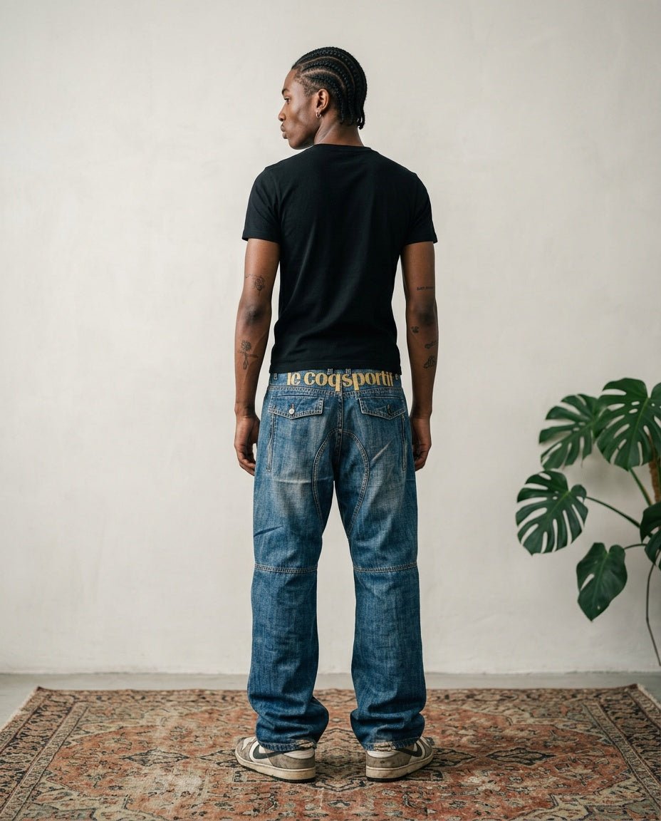 2000's Le Coq Sportif Baggy Jeans * 30x28 (M) - Lennys Vintage