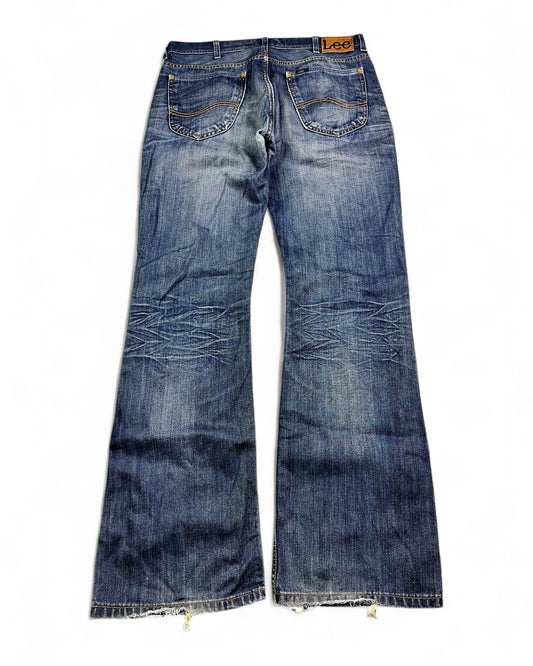 2000's Lee Bootcut/Flared Jeans *rare 36x36 (XL) - Lennys Vintage