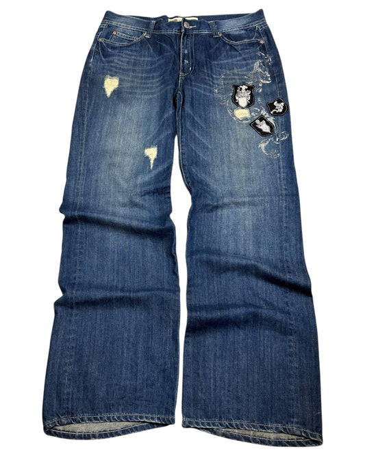 2000‘s Lee Cooper Baggy Jeans *rare 36x34 - Lennys Vintage