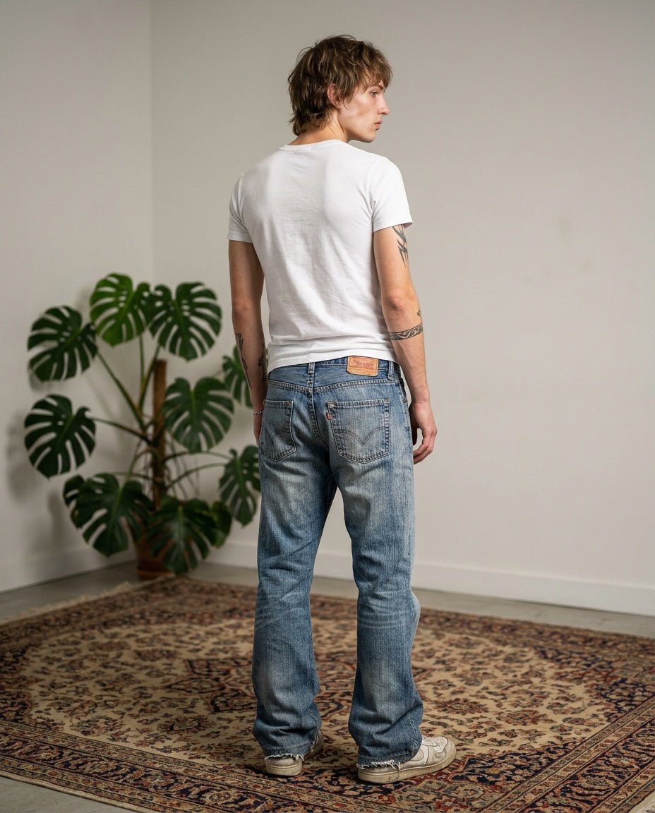 2000's Levi's 512 Bootcut/Flared Jeans *rare 32x30 (M) - Lennys Vintage