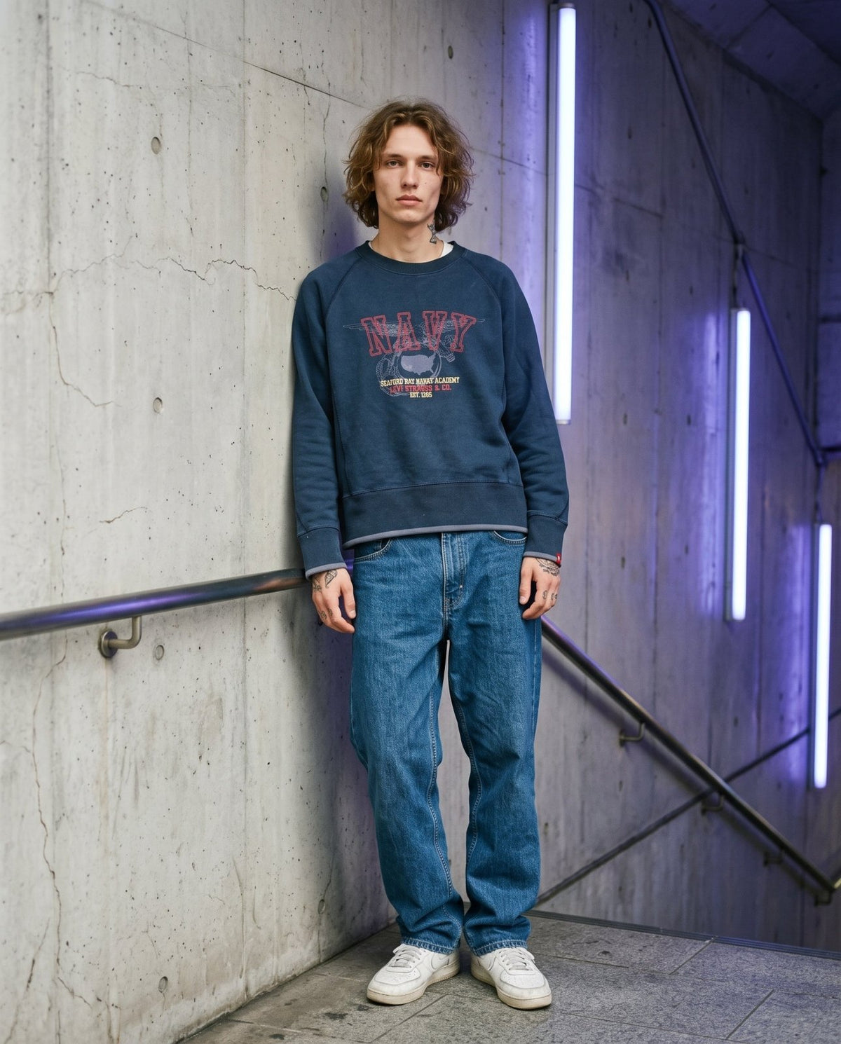2000's Levi's Sweater *rare (S) - Lennys Vintage