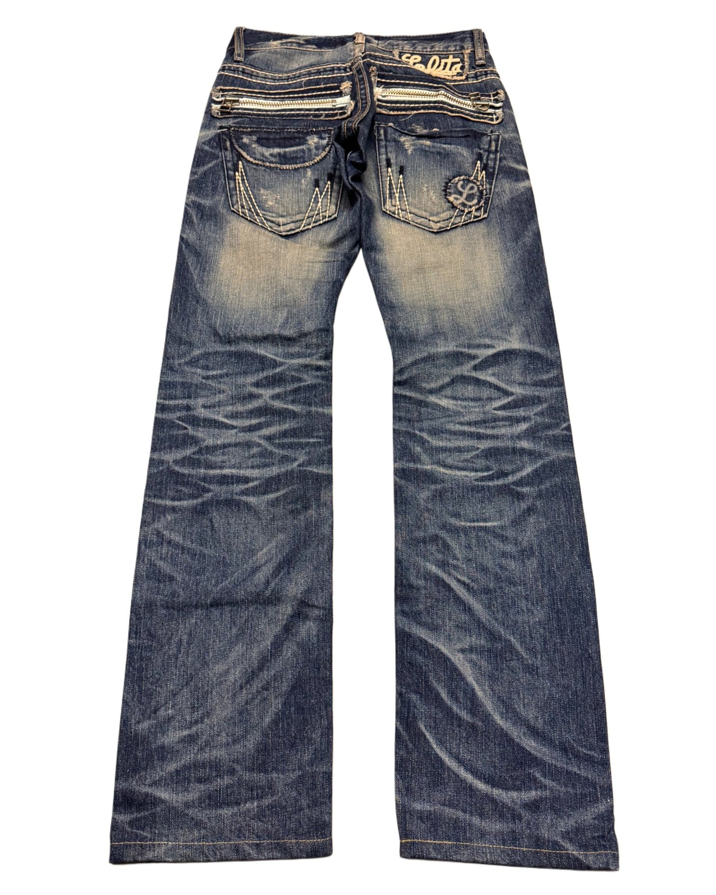 2000‘s Lolita Japanese Archive Vintage Jeans *sehr selten (XS) - Lennys Vintage