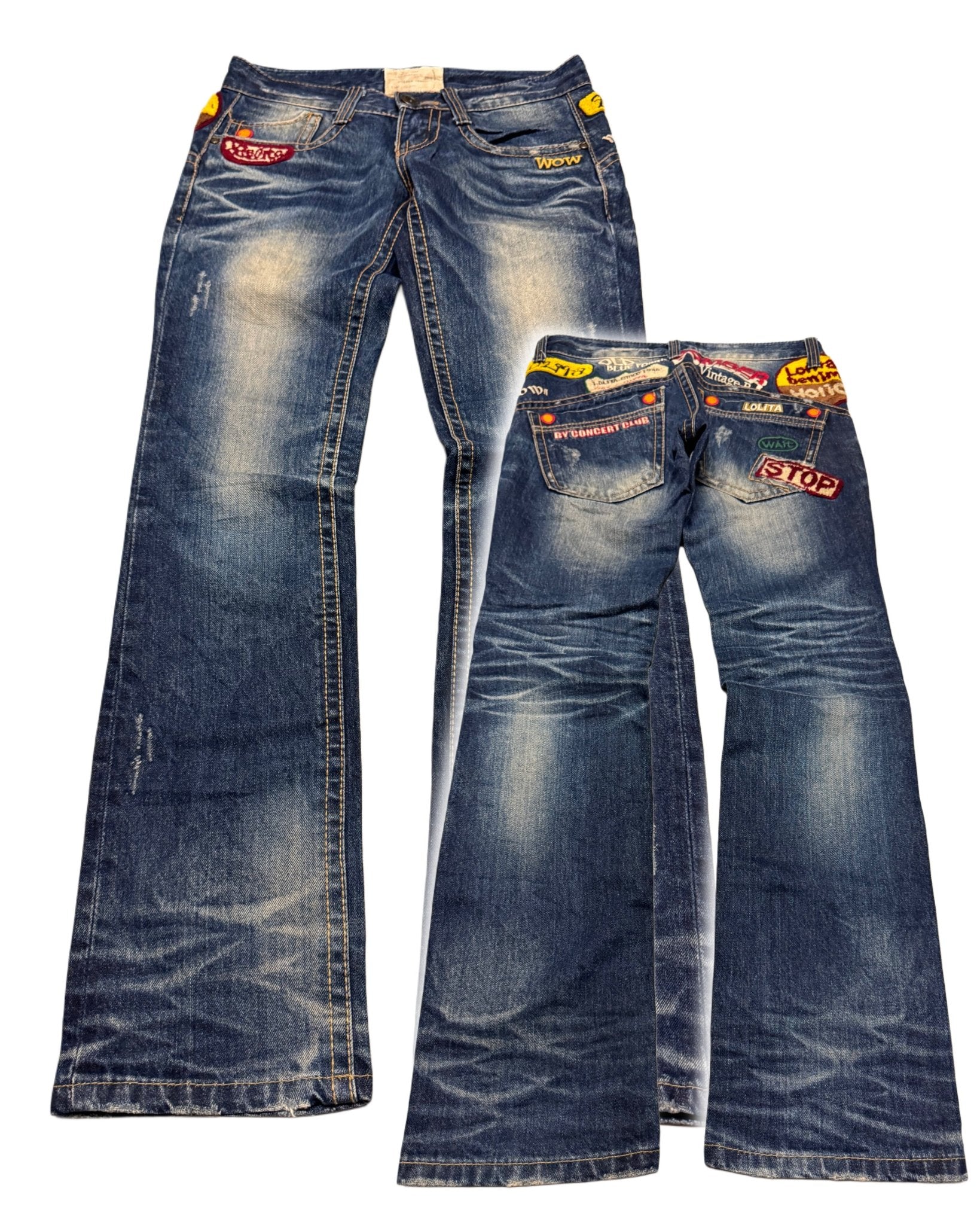 2000‘s Lolita Japanese Jeans Women‘s *very rare (S) - Lennys Vintage