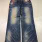 2000's Lollita Jeans Japanese Archive Straight/Baggy Jeans *very rare 32x28 (M) - Lennys Vintage