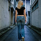 2000's Low Waist/Bootcut Jeans Women's * 30x34 (M) - Lennys Vintage