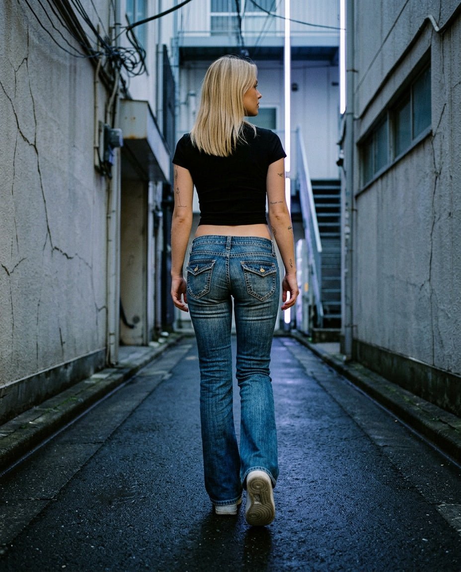 2000's Low Waist/Bootcut Jeans Women's * 30x34 (M) - Lennys Vintage