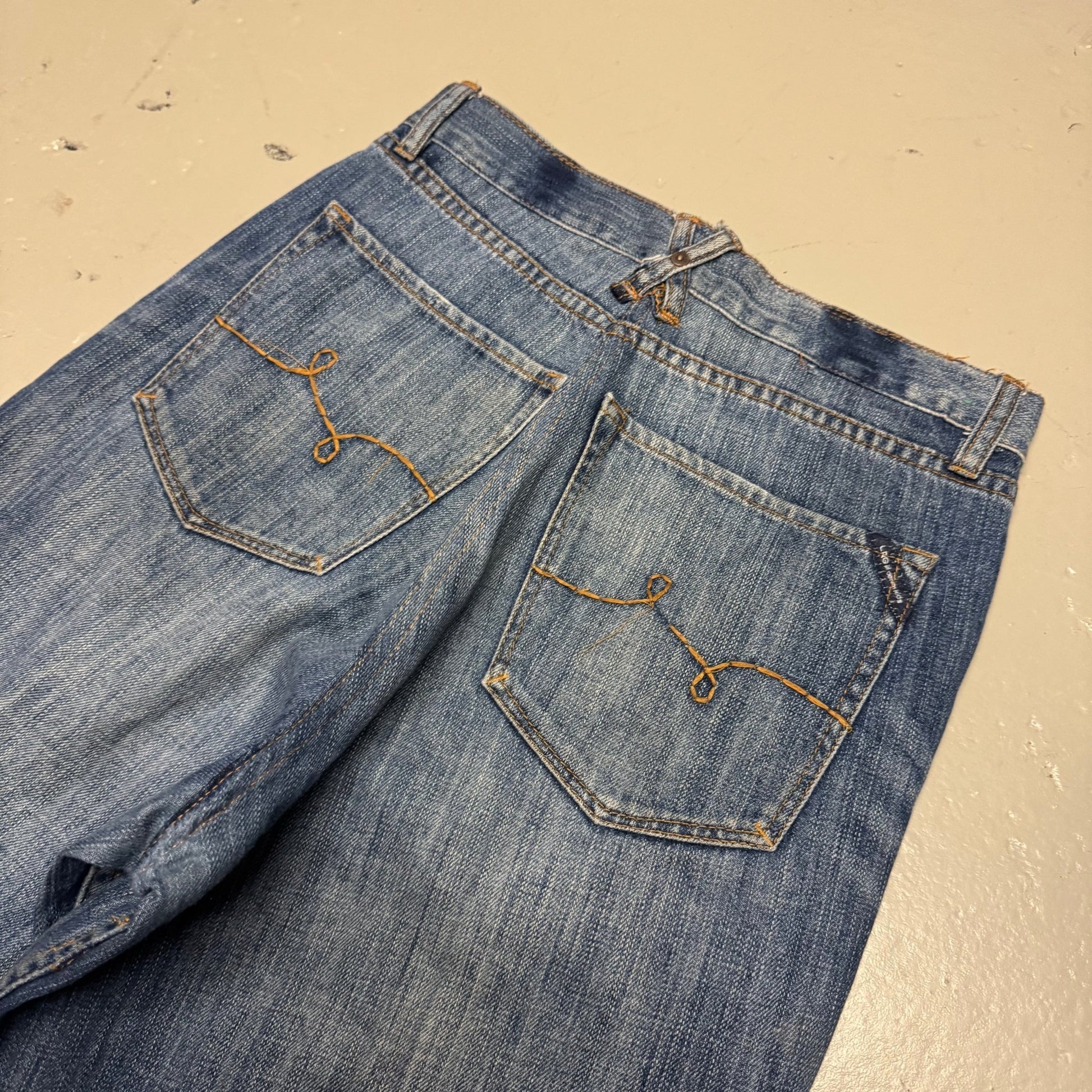 2000‘s LRG Hip Hop Baggy Jeans *selten 28x34 - Lennys Vintage