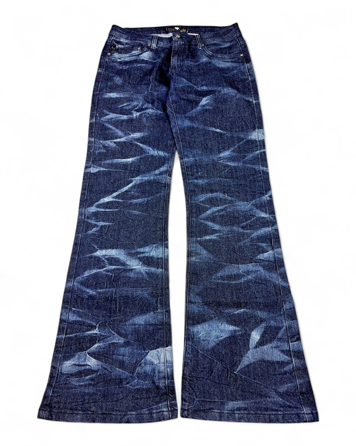 2000's Luxury Blue Bootcut/Flared Jeans Women's *rare 30x32 (M) - Lennys Vintage