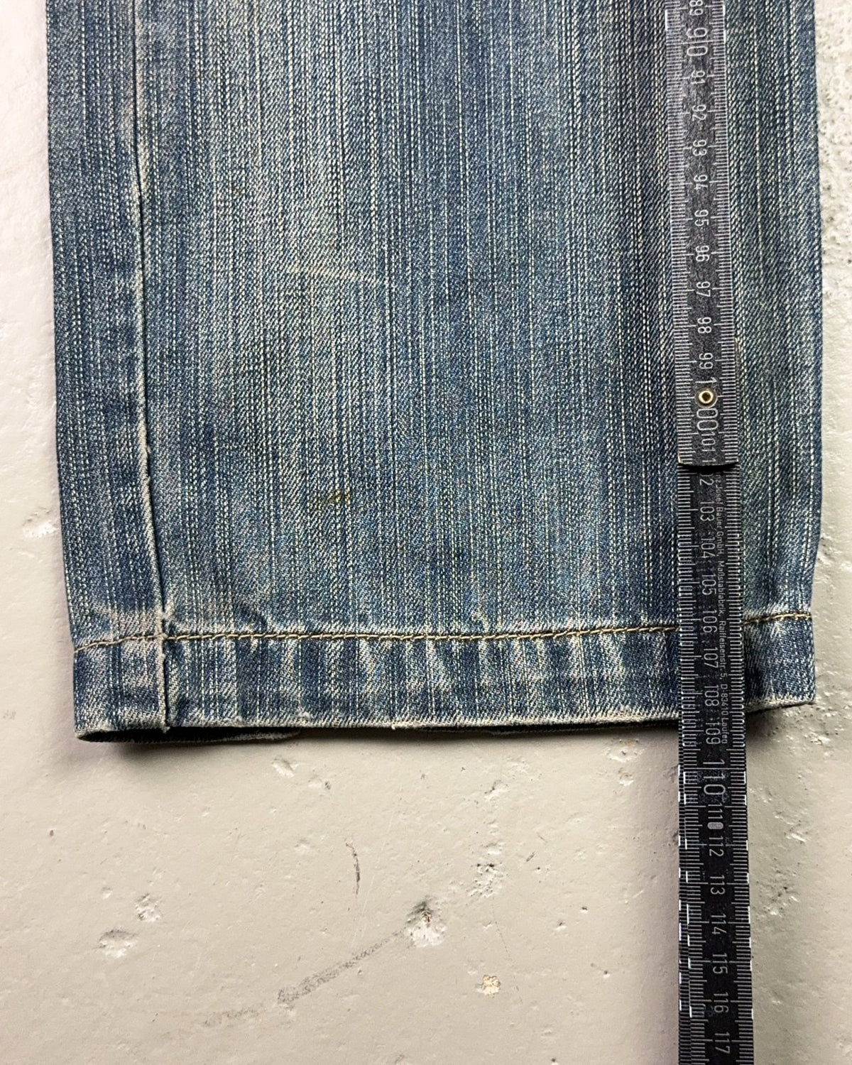 2000's Maja's Elaboration Japanese Straight/Baggy Jeans *rare 36x32 (XL) - Lennys Vintage