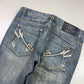 2000's Maja's Elaboration Japanese Straight/Baggy Jeans *rare 36x32 (XL) - Lennys Vintage