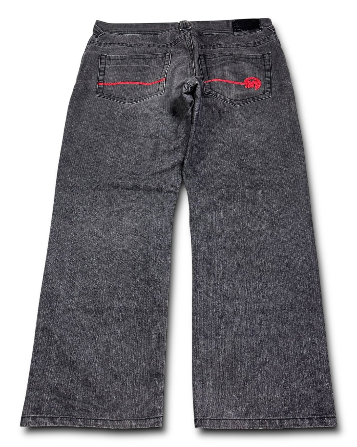 2000‘s Mecca Hip Hop Baggy Jeans *rare 38x30 - Lennys Vintage