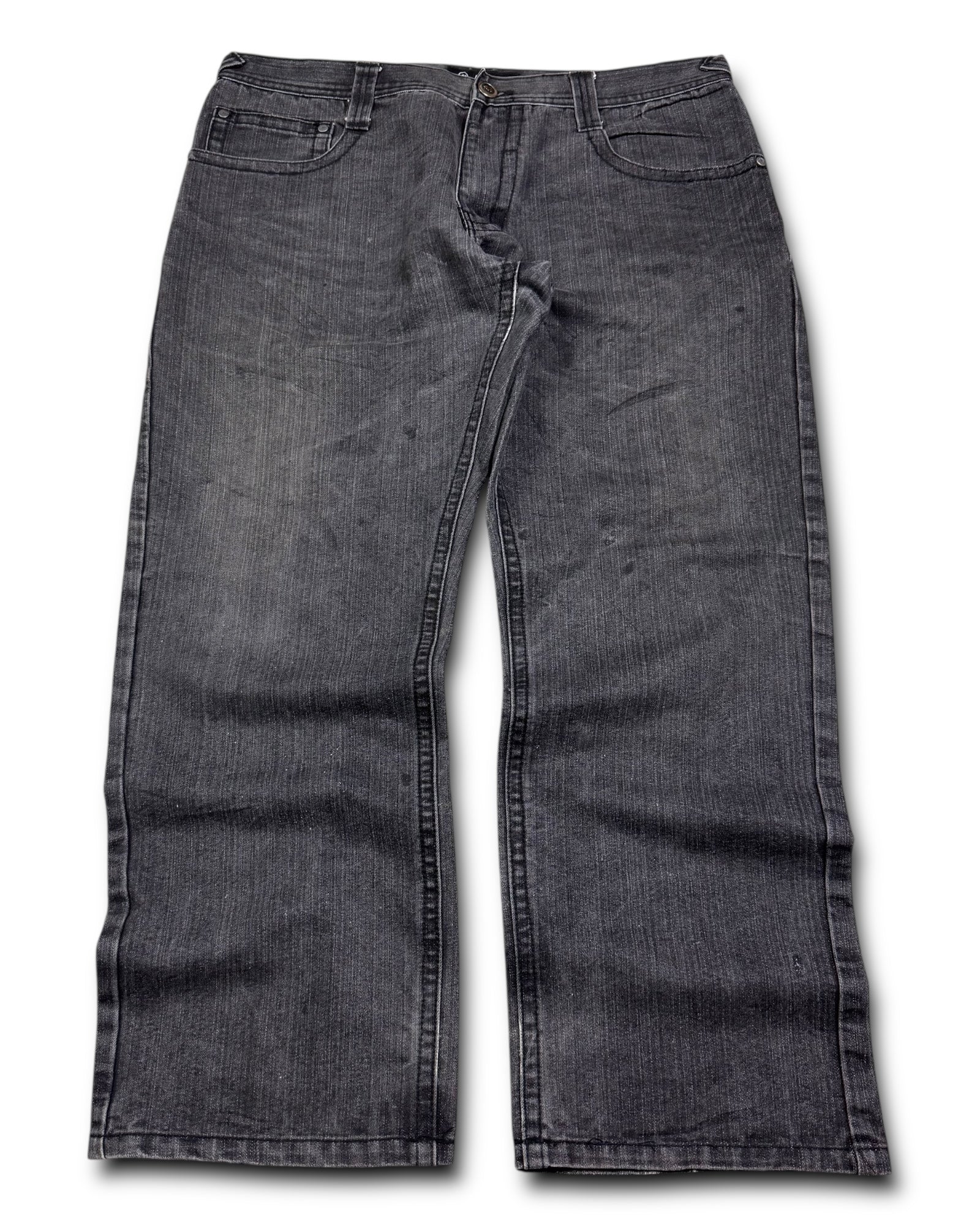 2000‘s Mecca Hip Hop Baggy Jeans *rare 38x30 - Lennys Vintage