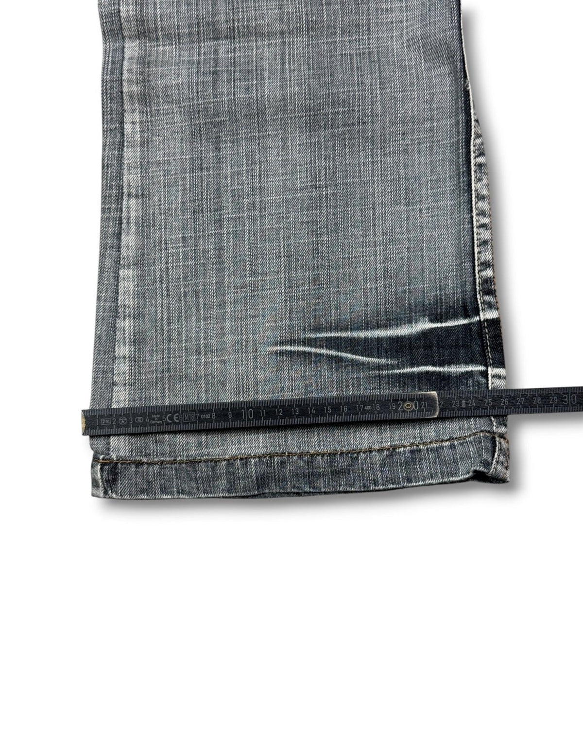 2000's Milennium Zone Japanese Archive Baggy/Bootcut Jeans *rare 32x30 (M) - Lennys Vintage