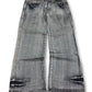 2000's Milennium Zone Japanese Archive Baggy/Bootcut Jeans *rare 32x30 (M) - Lennys Vintage
