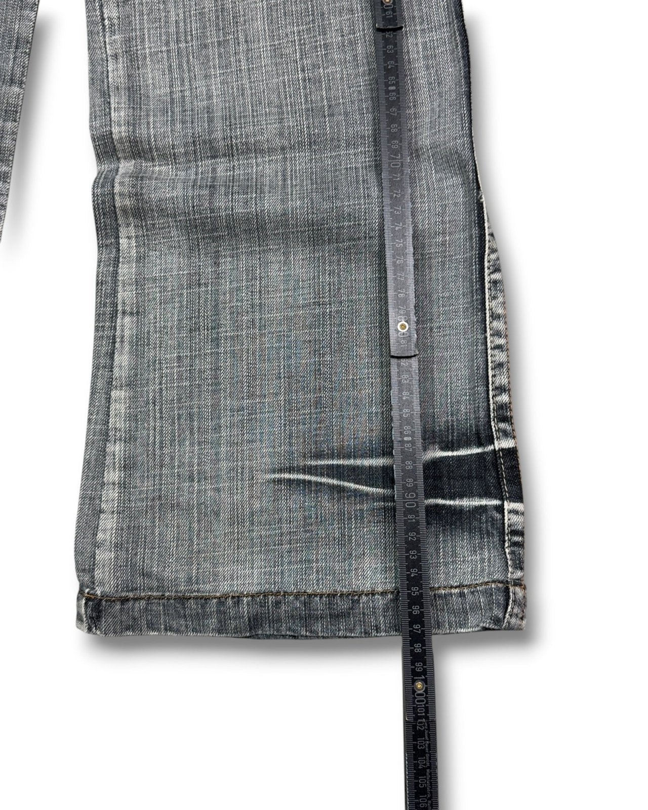 2000's Milennium Zone Japanese Archive Baggy/Bootcut Jeans *rare 32x30 (M) - Lennys Vintage