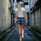 2000's Mini Denim Skirt Women's * (M) - Lennys Vintage