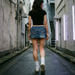 2000's Mini Denim Skirt Women's * W30 (M) - Lennys Vintage