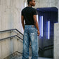 2000's MLB Baseball Hip Hop Baggy Jeans *rare 36x34 (XL) - Lennys Vintage