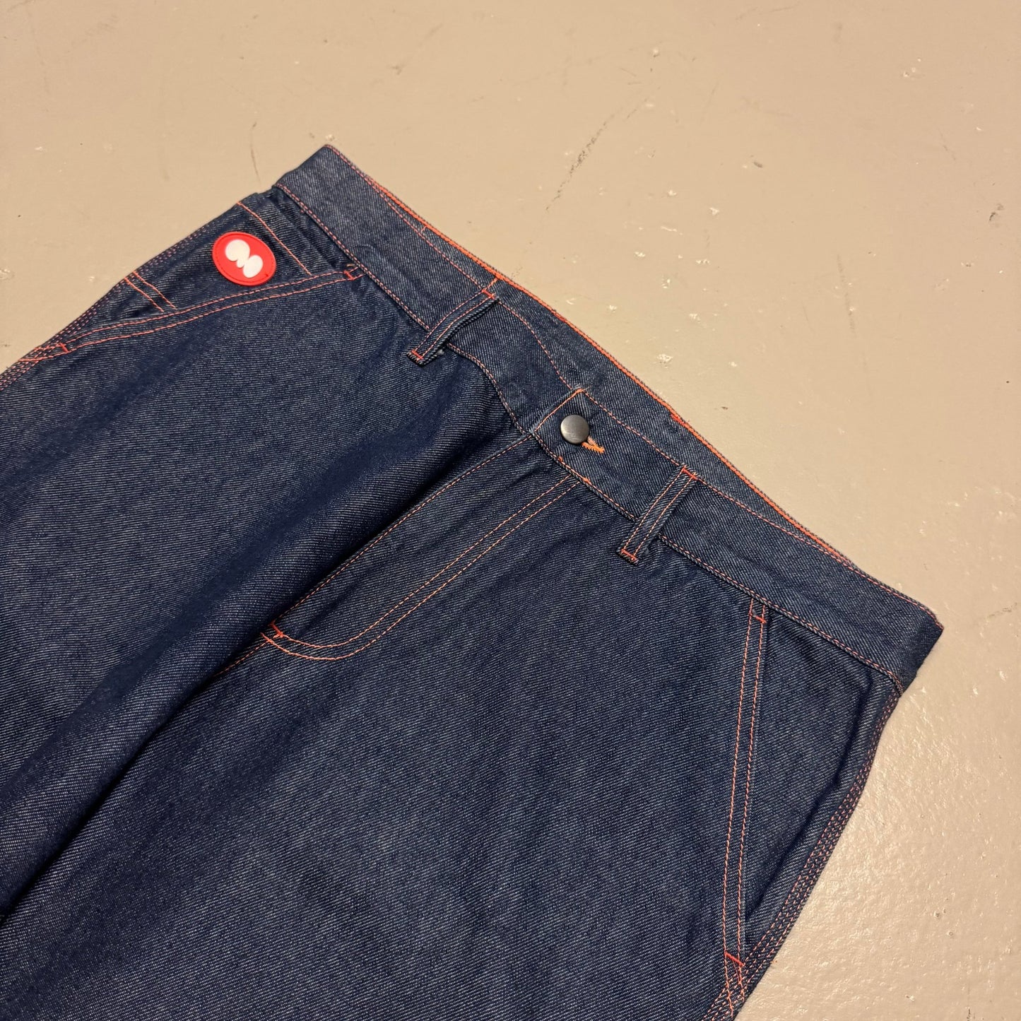 2000‘s Move Baggy Workwear Jeans made in Italy 34x30 - Lennys Vintage