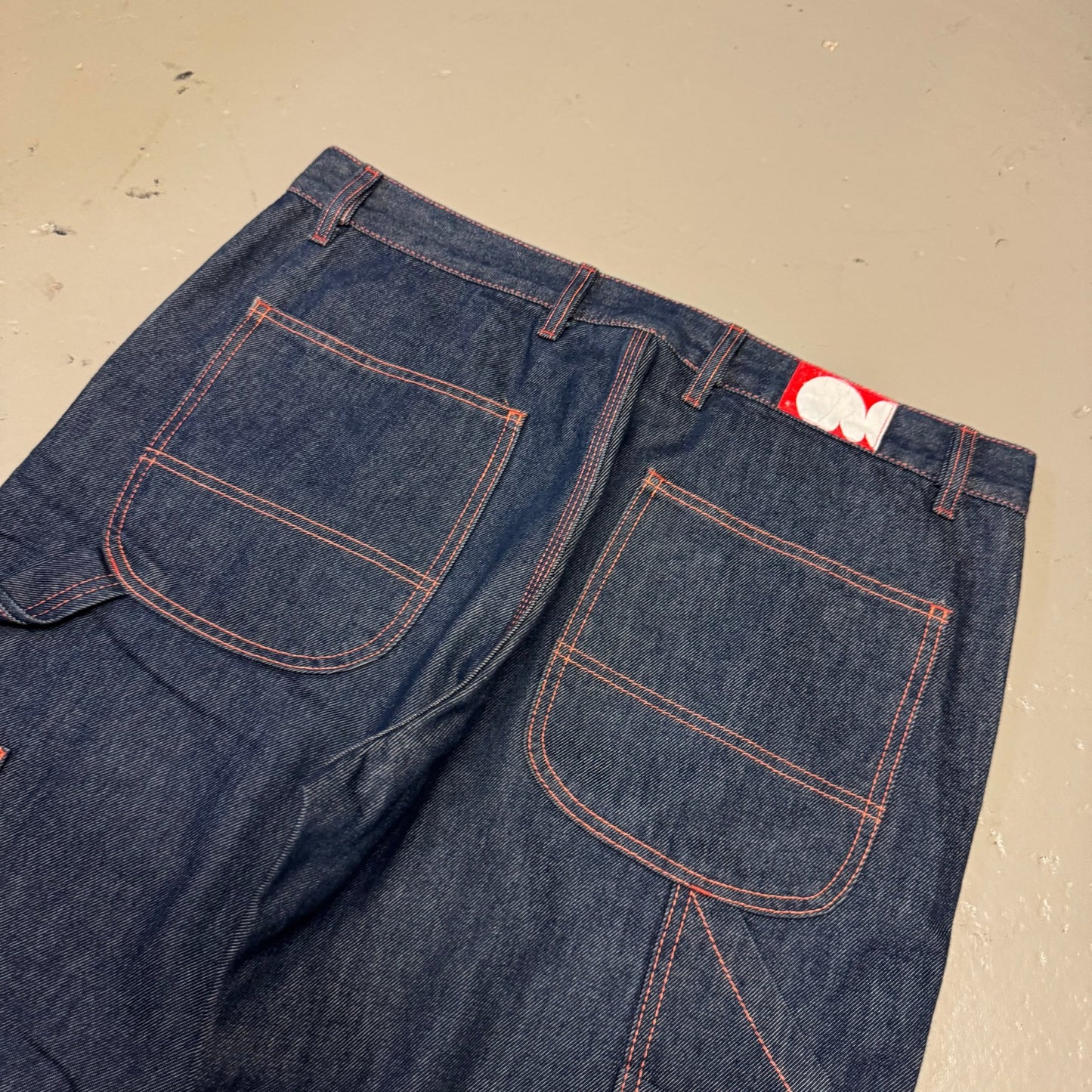 2000‘s Move Baggy Workwear Jeans made in Italy 34x30 - Lennys Vintage
