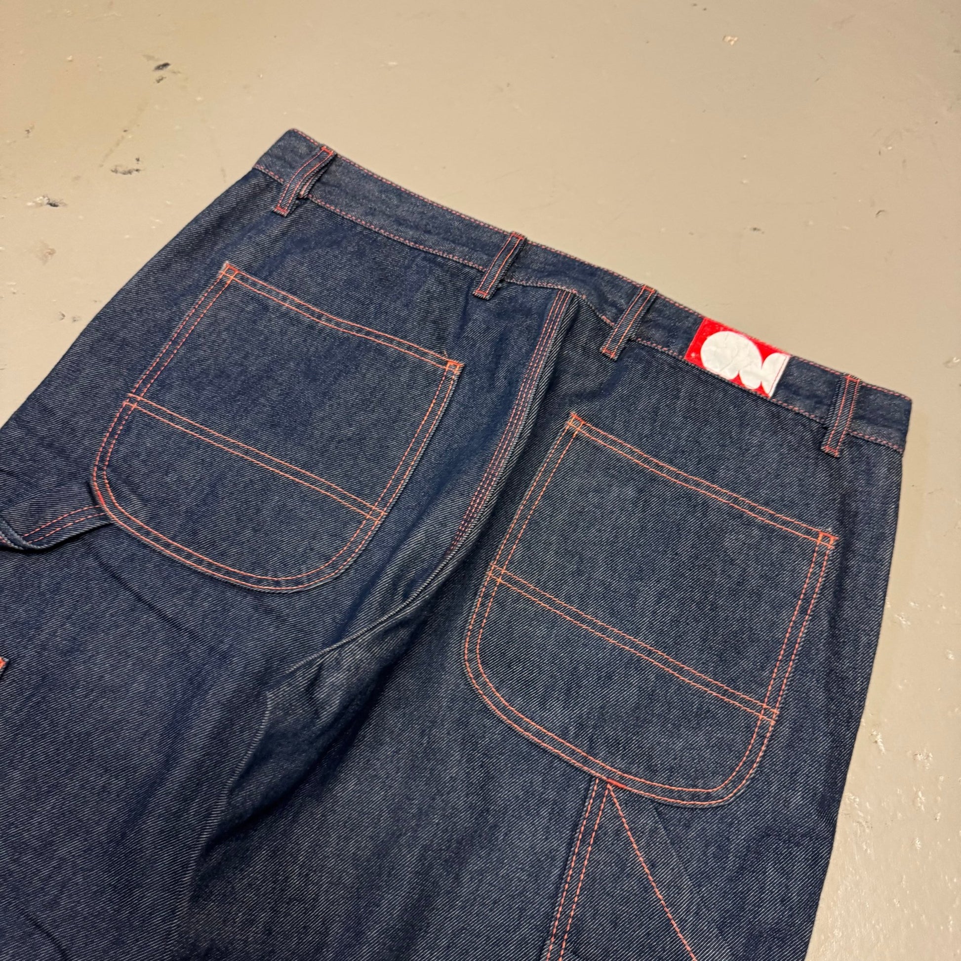 2000‘s Move Baggy Workwear Jeans made in Italy 34x30 - Lennys Vintage