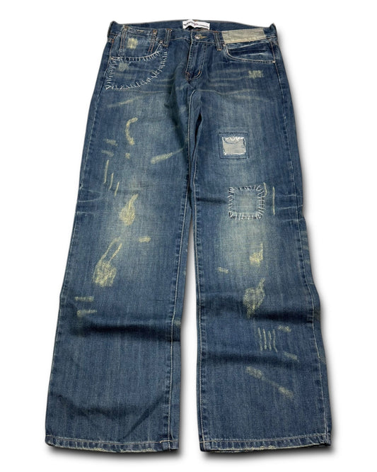 2000‘s Newboy London Baggy Jeans *rare 34x32 - Lennys Vintage